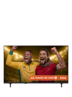 LG 50NU850B6LA (2026) LED HDR 4K Ultra HD Smart AI TV, 50 inch, Charcoal Black, Charcoal Black