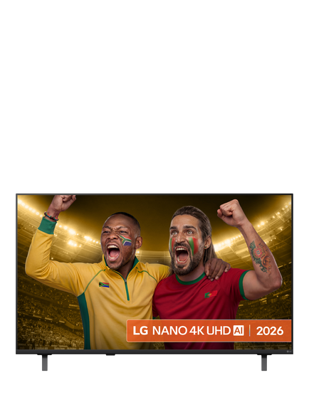 LG 50NU850B6LA (2026) LED HDR 4K Ultra HD Smart AI TV, 50 inch, Charcoal Black, Charcoal Black