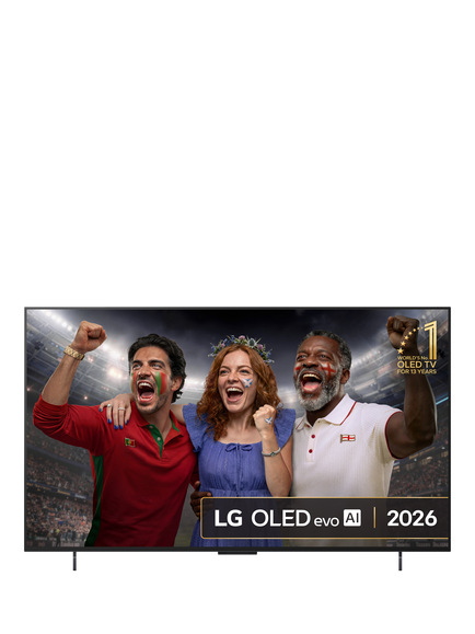 LG OLED42C64LA (2026) OLED evo HDR 4K Ultra HD Smart AI TV, 42 inch with Dolby Atmos, Dark Titan Silver, Dark Titan Silver