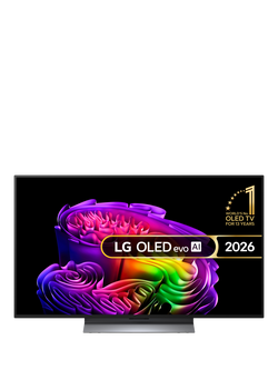LG OLED48G66LS (2026) OLED evo HDR 4K Ultra HD Smart AI TV, 48 inch with Dolby Atmos, Stand Version, Black, Black