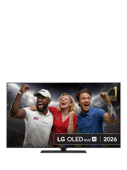 LG OLED55G66LS (2026) OLED evo HDR 4K Ultra HD Smart AI TV, 55 inch with Dolby Atmos, Stand Version, Satin Silver, Satin Silver