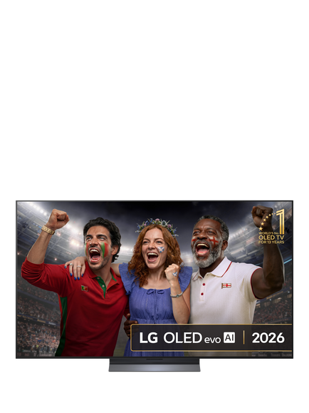 LG OLED65C64LA (2026) OLED evo HDR 4K Ultra HD Smart AI TV, 65 inch with Dolby Atmos, Dark Titan Silver, Dark Titan Silver