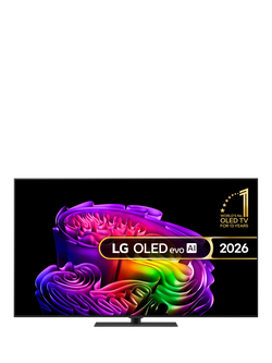 LG OLED65G66LS (2026) OLED evo HDR 4K Ultra HD Smart AI TV, 65 inch with Dolby Atmos, Stand Version, Satin Silver, Satin Silver