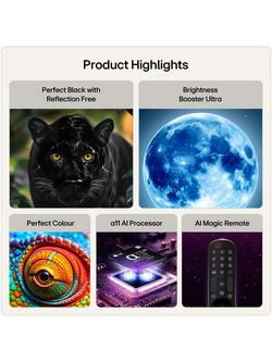 LG OLED65G66LS (2026) OLED evo HDR 4K Ultra HD Smart AI TV, 65 inch with Dolby Atmos, Stand Version, Satin Silver - view 2, Satin Silver