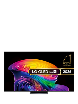 LG OLED83C66LB (2026) OLED evo HDR 4K Ultra HD Smart AI TV, 83 inch with Dolby Atmos, Dark Titan Silver, Dark Titan Silver