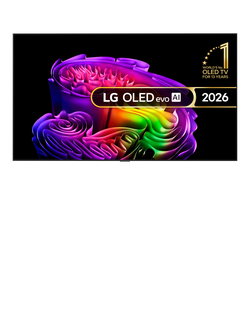 LG OLED83G64LW (2026) OLED evo HDR 4K Ultra HD Smart AI TV, 83 inch with Dolby Atmos & One Wall Design, Light Satin Silver, Light Satin Silver