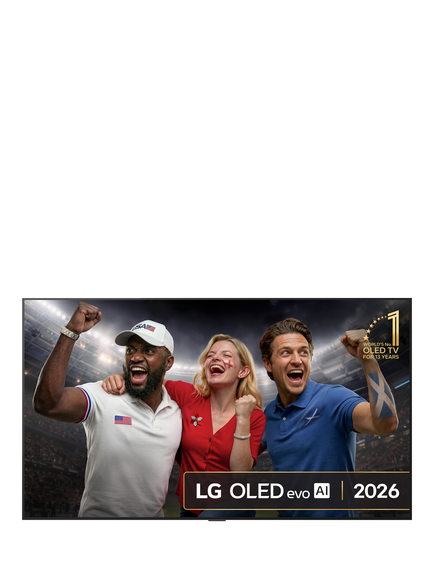 LG OLED83G64LW (2026) OLED evo HDR 4K Ultra HD Smart AI TV, 83 inch with Dolby Atmos & One Wall Design, Light Satin Silver, Light Satin Silver