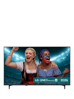 LG 50QNED71B6B (2026) QNED MiniLED HDR 4K Ultra HD Smart AI TV, 50 inch, Charcoal Black, Charcoal Black