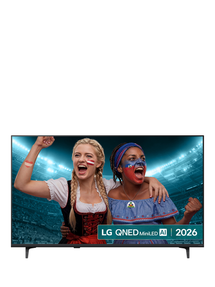 LG 50QNED71B6B (2026) QNED MiniLED HDR 4K Ultra HD Smart AI TV, 50 inch, Charcoal Black, Charcoal Black