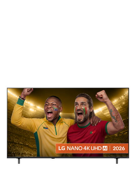 LG 65NU850B6LA (2026) LED HDR 4K Ultra HD Smart AI TV, 65 inch, Charcoal Black, Charcoal Black