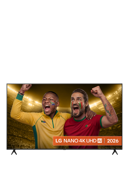 LG 75NU800B6LA (2026) LED HDR 4K Ultra HD Smart AI TV, 75 inch, Black, Black