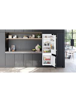 Siemens IQ100 KI87VNSE0G Integrated 70/30 Fridge Freezer, White - view 2, White