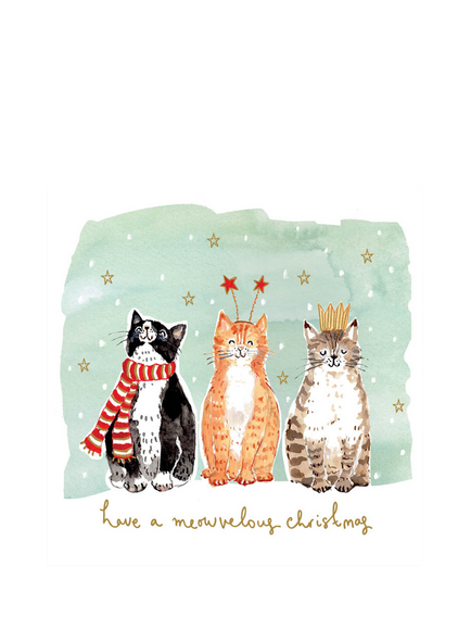 Louise Mulgrew Designs Dogs and Cats Christmas Cards, Pack of 10 - view 2, Multi
