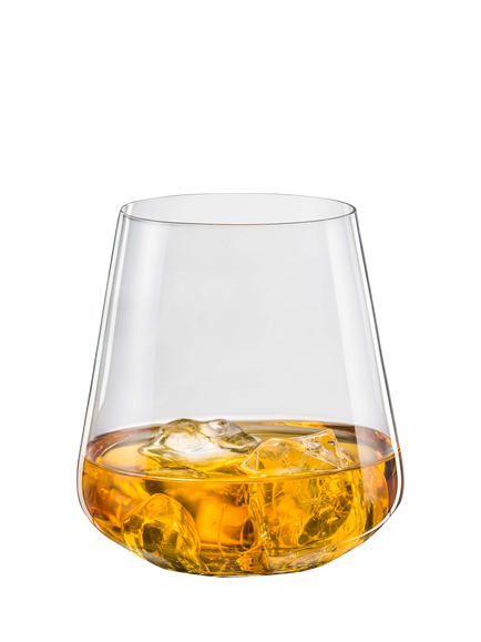 Dartington Crystal Simplicity Glass Tumbler, Set of 4, 290ml, Clear - view 2, Clear