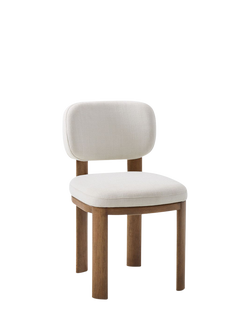 west elm OUTLET Boerum Dining Chair, Sand/Burnt Wax, Sand