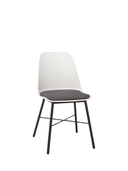 John Lewis OUTLET Whistler Dining Chair, White, White