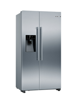 Bosch OUTLET Series 6 KAD93AiERG American Fridge Freezer, Like New, Stainless Steel, Stainless Steel
