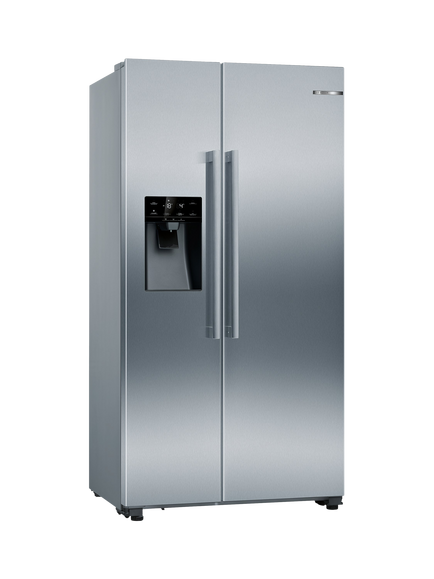Bosch OUTLET Series 6 KAD93AiERG American Fridge Freezer, Like New, Stainless Steel, Stainless Steel