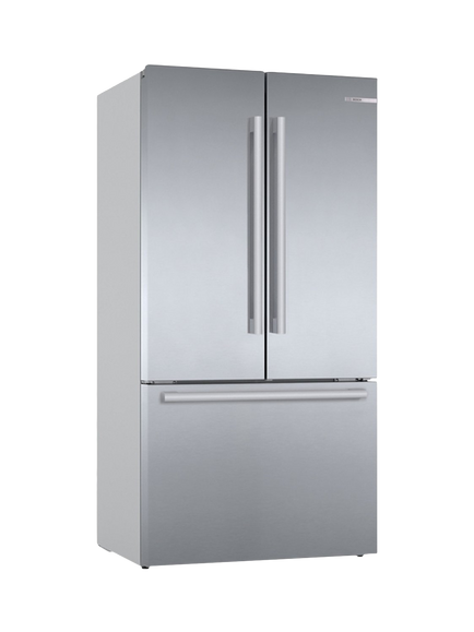 Bosch OUTLET Series 8 KFF96PIEP Freestanding 70/30 American Fridge Freezer, Like New, Stainless Steel Inox, Stainless Steel Inox