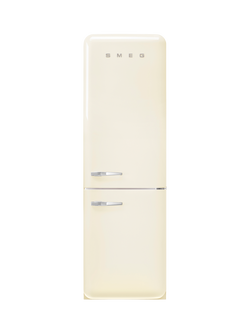 Smeg OUTLET FAB32RCR6UK Freestanding 70/30 Fridge Freezer, Like New, Cream, Cream