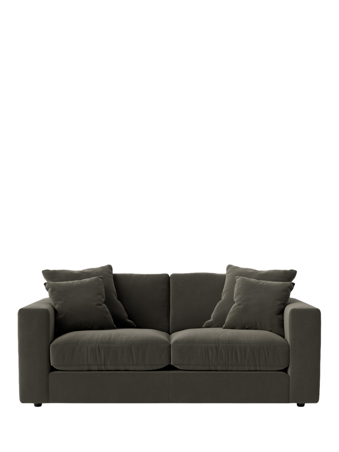 Althaea Range, Swoon Althaea Medium 2 Seater Sofa, Crushed Velvet Spruce