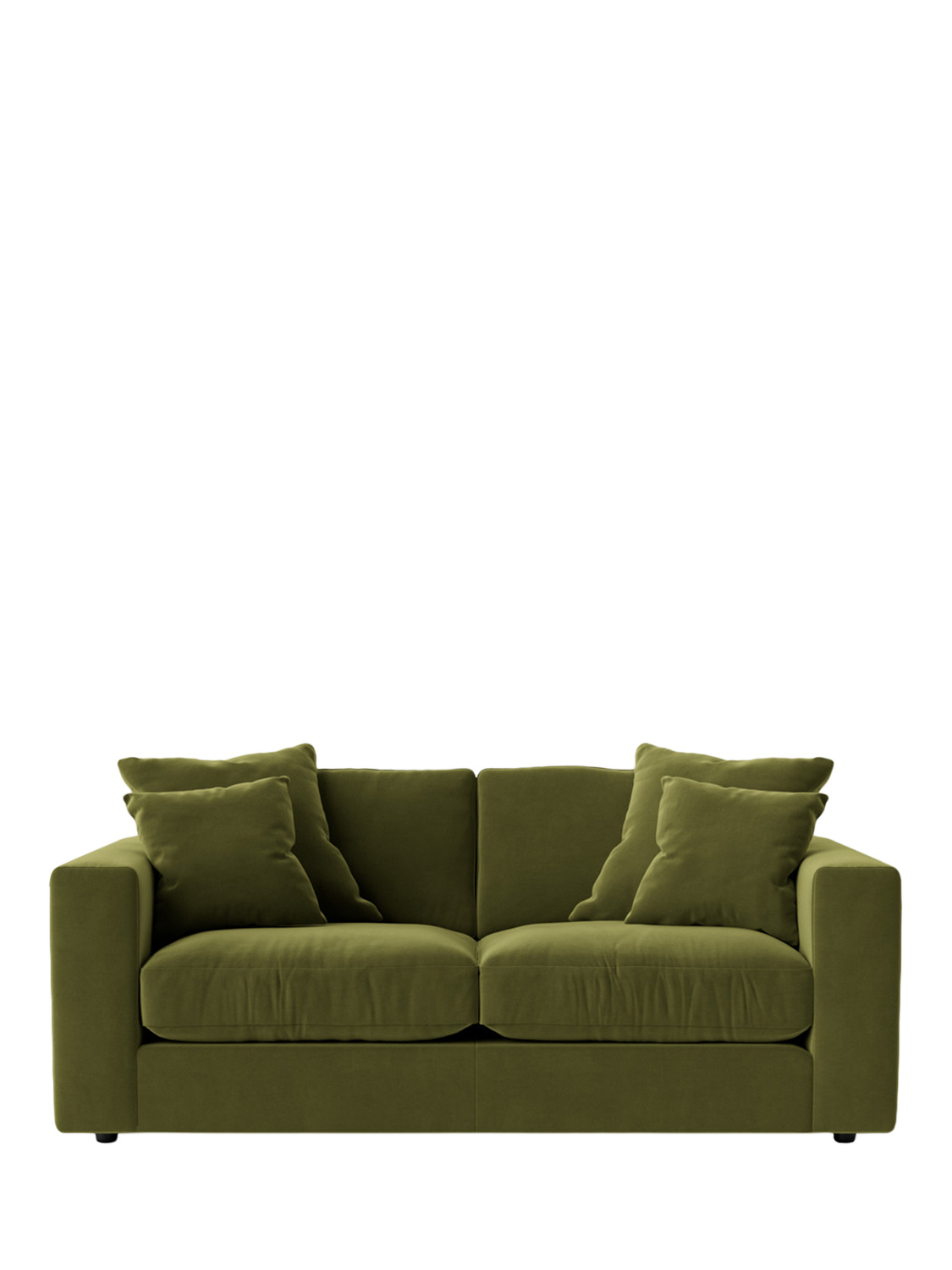 Althaea Range, Swoon Althaea Medium 2 Seater Sofa, Easy Velvet Fern