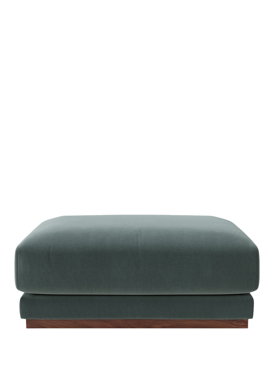 Denver Range, Swoon Denver Ottoman, Crushed Velvet Hydro