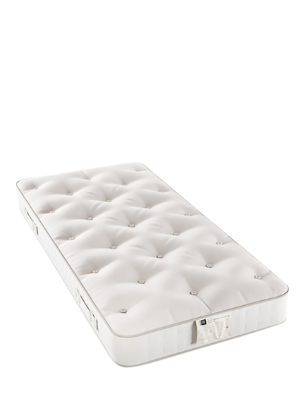John Lewis British Natural Collection Linen 3250 Mattress, Medium/Firm Tension, Single, White