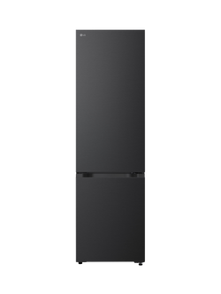 LG OUTLET NatureFRESH GBBS524CEV Freestanding 60/40 Fridge Freezer, Like New, Essence Black Steel, Essence Black Steel