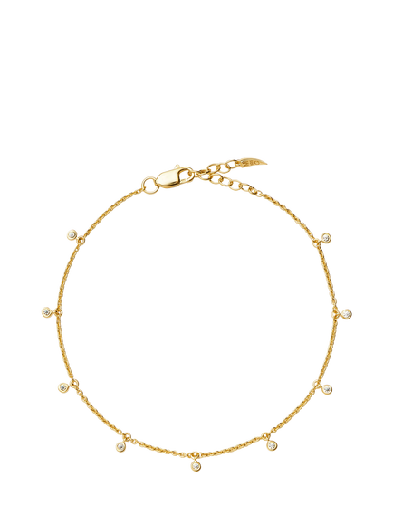 Missoma Comsic Interstellar Drop Bracelet, Gold, Gold