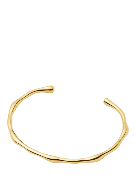 Missoma Molten Open Cuff Bracelet - view 2, Gold