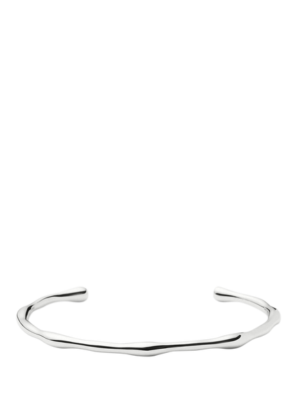 Missoma Molten Open Cuff Bracelet, Silver