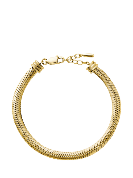 Missoma Chunky Snake Chain Bracelet, Gold, S, Gold