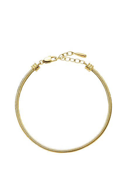 Missoma Slim Snake Chain Bracelet, Gold, M, Gold