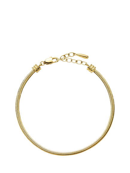 Missoma Slim Snake Chain Bracelet, Gold, M, Gold