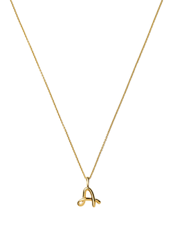 Missoma Initial Pendant Necklace, A
