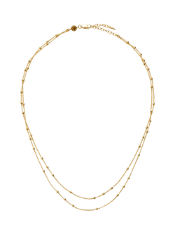 Missoma Double Chain Necklace, Gold