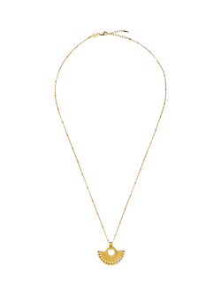 Missoma Zenyu Fan Necklace, Gold - view 2, Gold