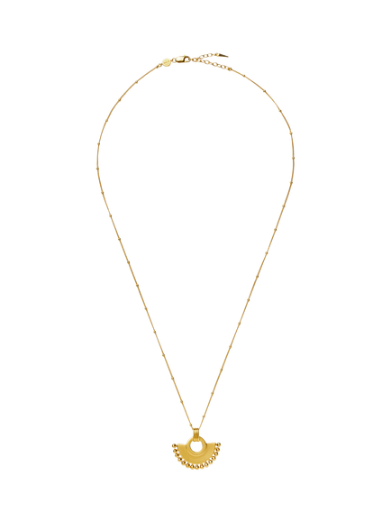 Missoma Zenyu Fan Necklace, Gold - view 2, Gold