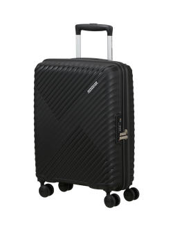 American Tourister Diablast 4-Wheel Cabin Suitcase, 35L, Black Code