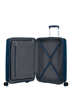 American Tourister Diablast 4-Wheel Medium Suitcase, 91L - view 2, Darkwave Blue