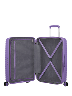 American Tourister Diablast 4-Wheel Medium Suitcase, 91L - view 2, Purple Pulse