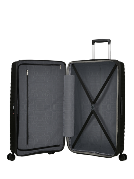 American Tourister Diablast 4-Wheel Large Suitcase, 111L - view 2, Black Code
