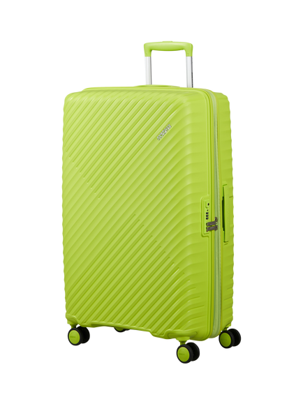 American Tourister Diablast 4-Wheel Large Suitcase, 111L, Hyper Lime