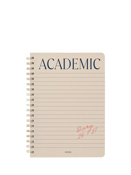 Papier B5 Academic 2026-27 Planner, Multi, Multi