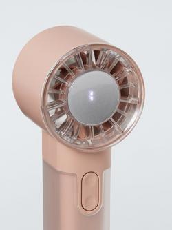 John Lewis High Power Handheld Fan - view 2, Petal