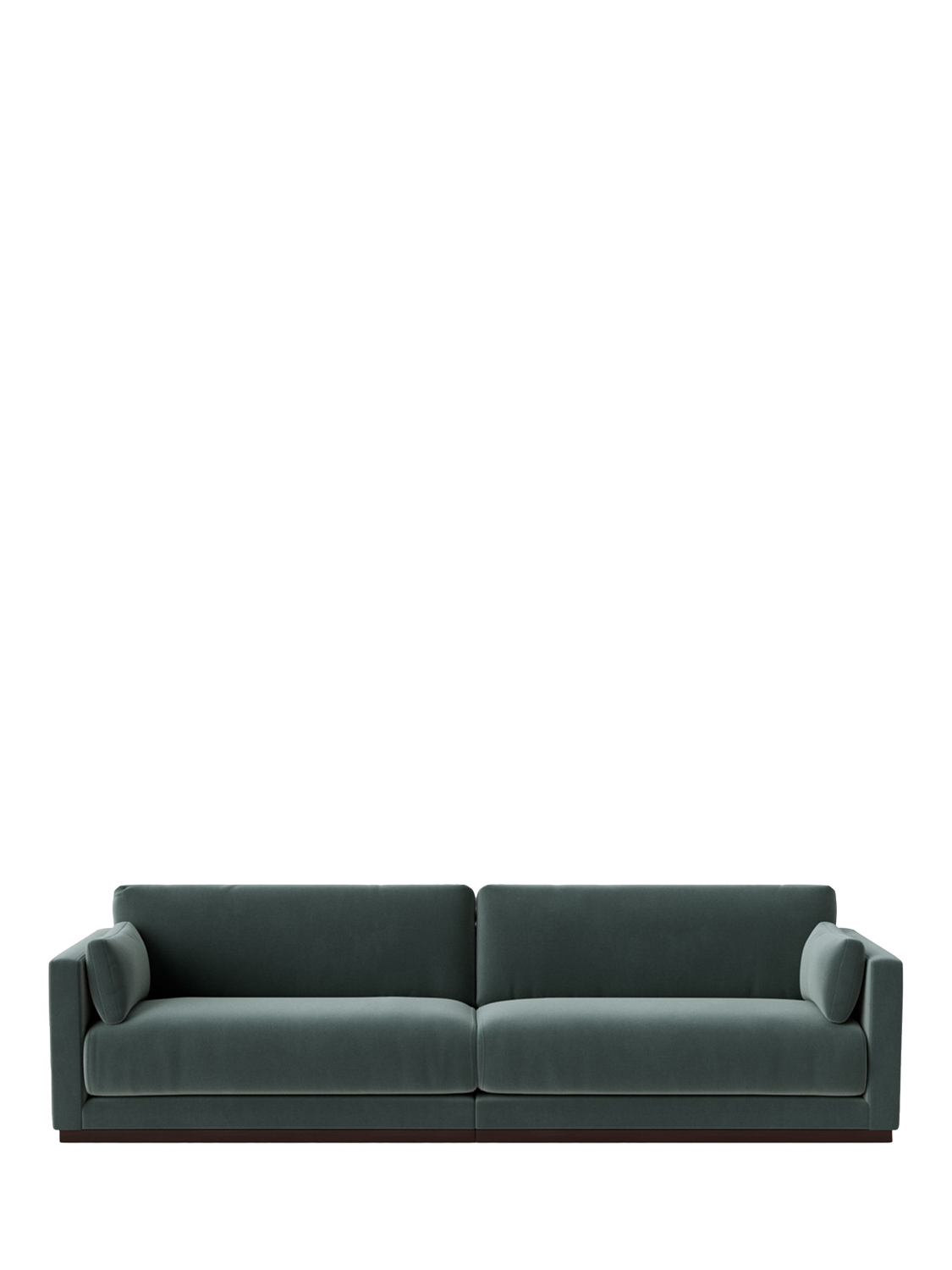 Alesund Range, Swoon Alesund Grand 4 Seater Sofa, Crushed Velvet Hydro