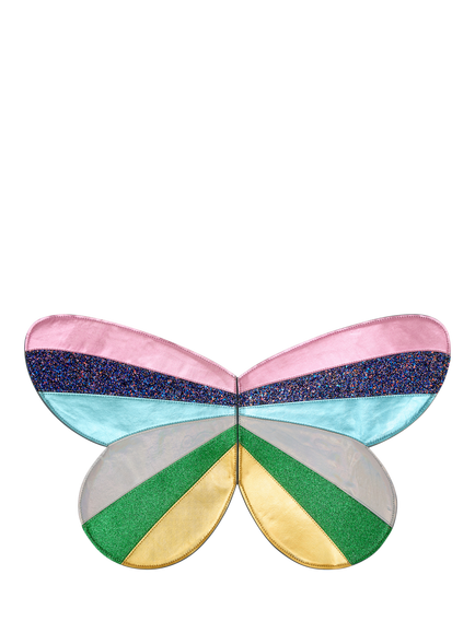 Mimi & Lula Kids' Rainbow Stripe Wings, Multi, Multi