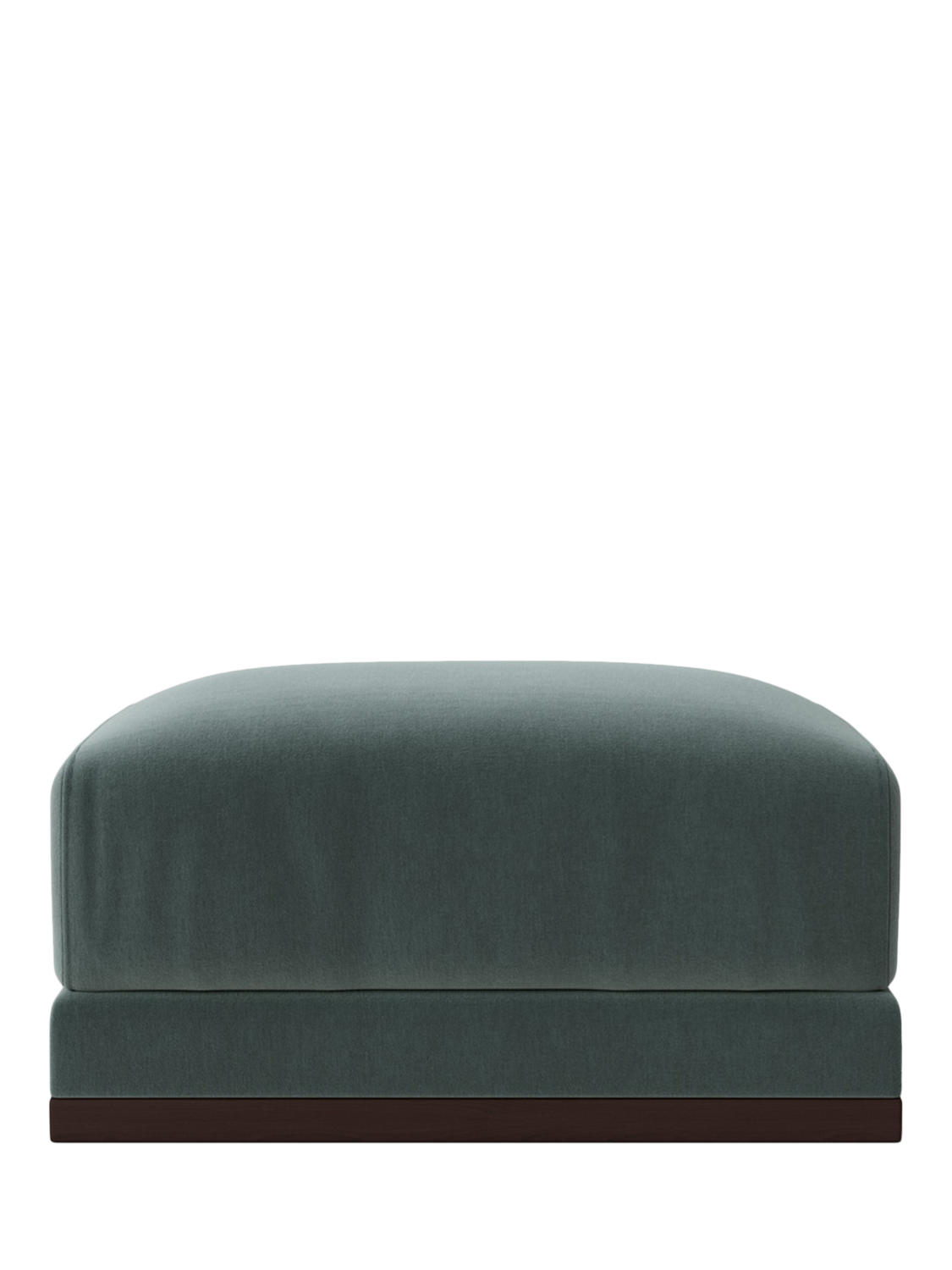 Alesund Range, Swoon Alesund Ottoman, Crushed Velvet Hydro