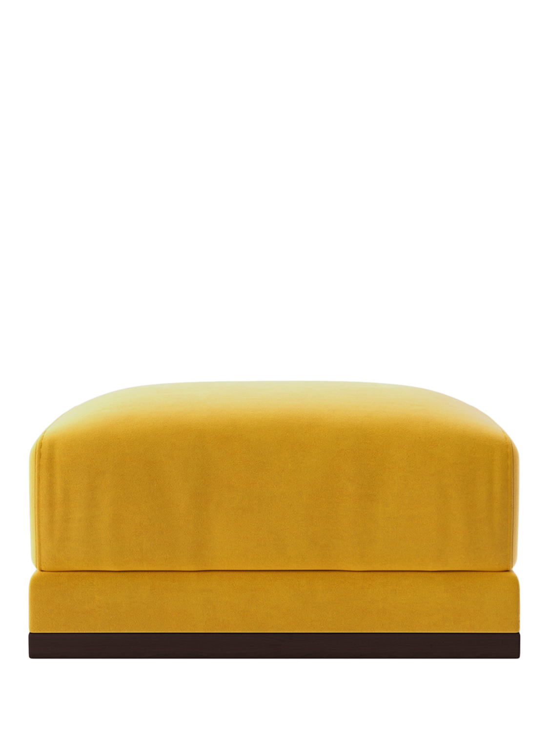 Alesund Range, Swoon Alesund Ottoman, Easy Velvet Tumeric